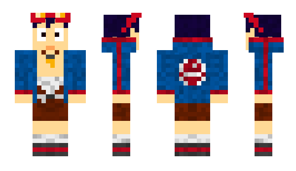 Minecraft skin Gafotas