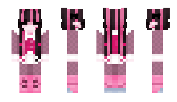 Minecraft skin PeachyDemon