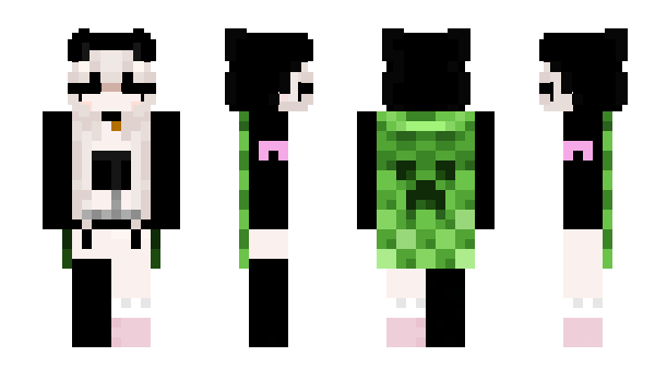 Minecraft skin Dragon8all