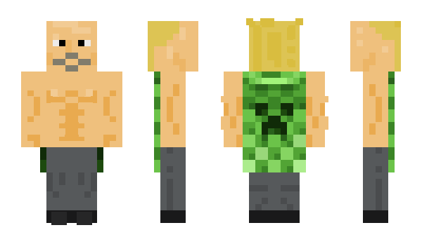 Minecraft skin BulkerBogan