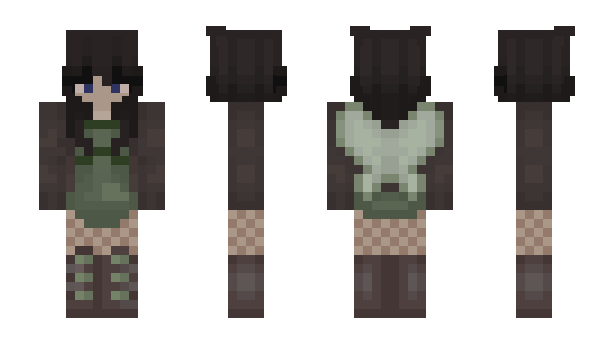 Minecraft skin d4rlene1111