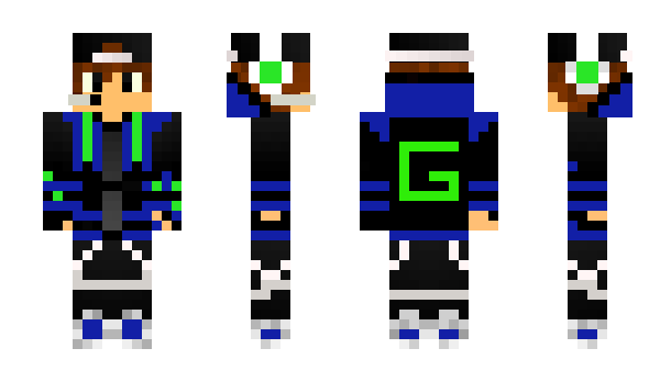 Minecraft skin Gvars