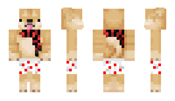 Minecraft skin PirokossauroRex