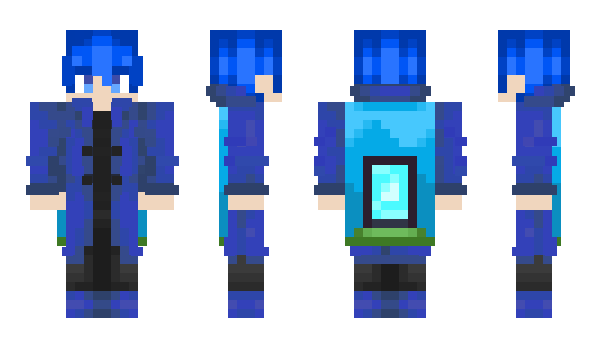 Minecraft skin electro_005