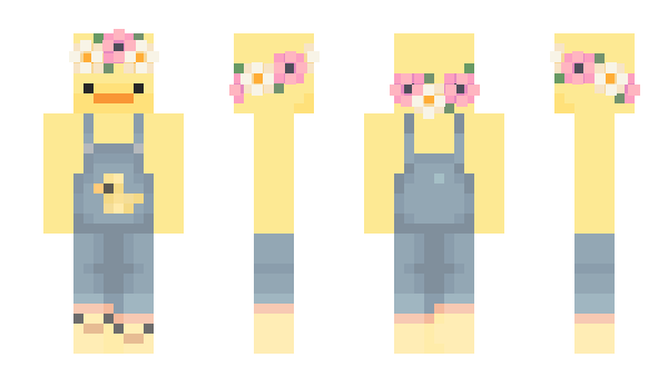 Minecraft skin Bluebell78