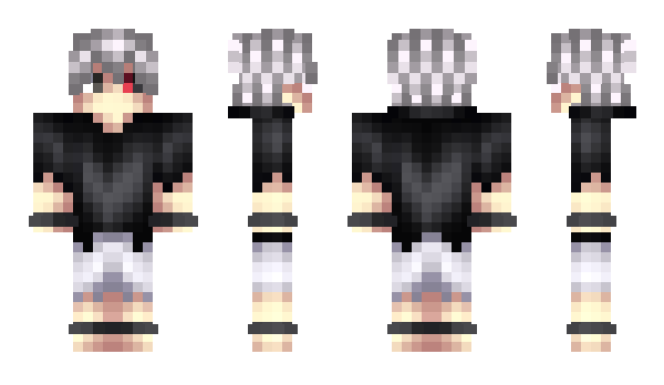 Minecraft skin Ken_kaneki