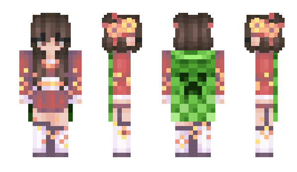 Minecraft skin Meguminya