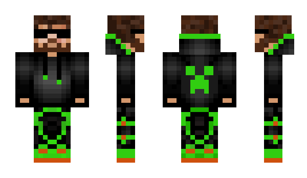 Minecraft skin KlockoHD