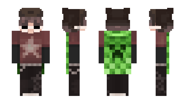 Minecraft skin wxvg