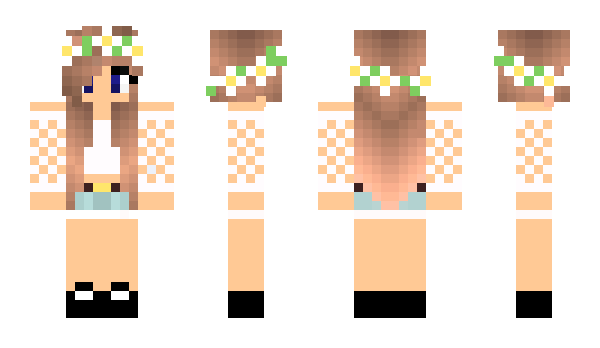 Minecraft skin isa_craft