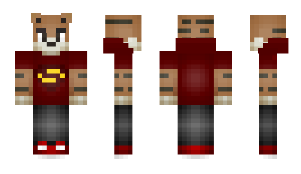 Minecraft skin luvshak_