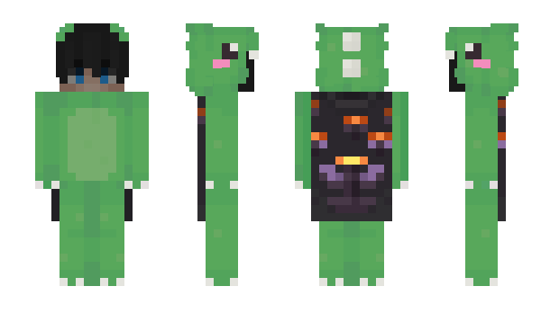 Minecraft skin __Black