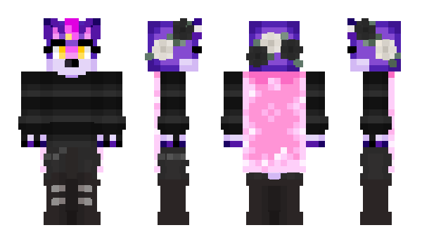 Minecraft skin Astral_Wolfy
