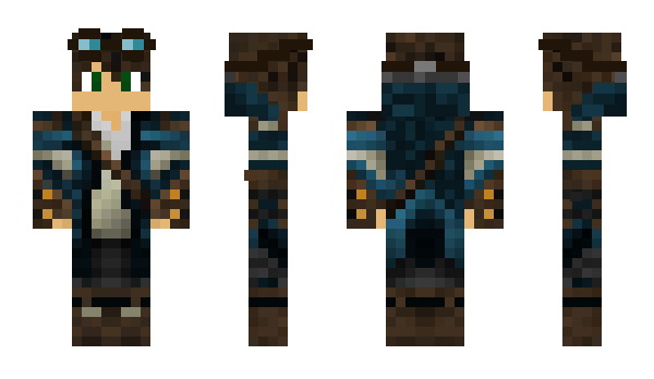 Minecraft skin Targafira