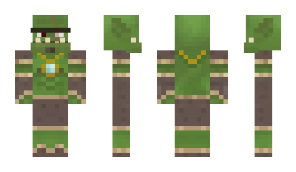 Minecraft skin BloodyPedro