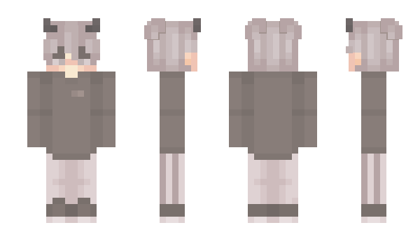 Minecraft skin postr