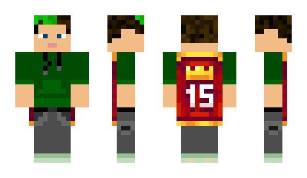 Minecraft skin TheAxolotlKing28
