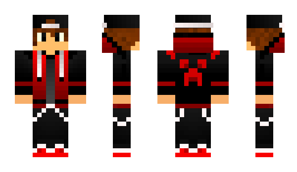 Minecraft skin ThEbAhX