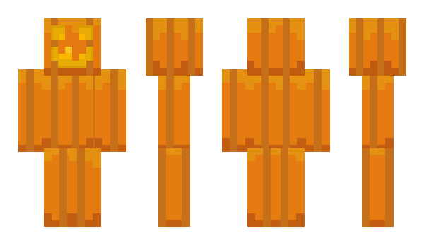 Minecraft skin PUMPKINFELLA