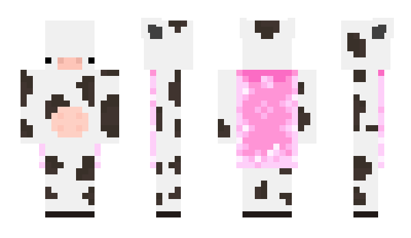 Minecraft skin Half3line