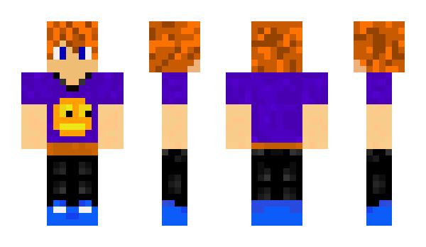 Minecraft skin lz_BLUEZ_zl