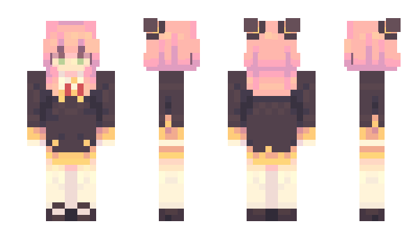 Minecraft skin Ifrit_moliy
