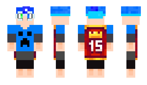 Minecraft skin DJRedFire15
