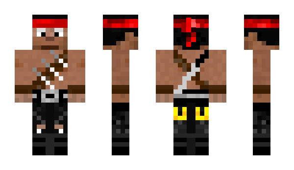 Minecraft skin CaptainExp