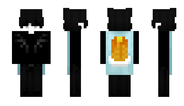 Minecraft skin 4BlacKnight