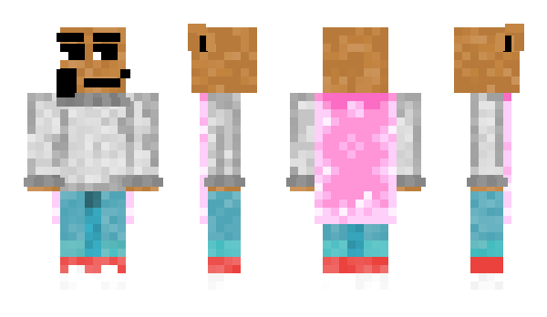 Minecraft skin gLdMzz