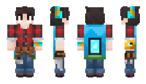Minecraft скин по нику Nynja_YR