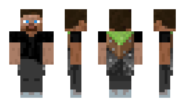 Minecraft skin CoomTown