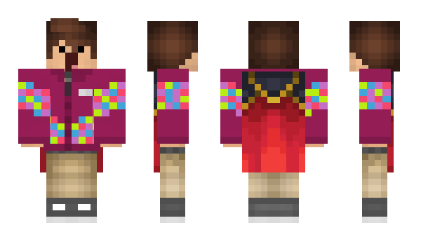 Minecraft skin HubiGamer