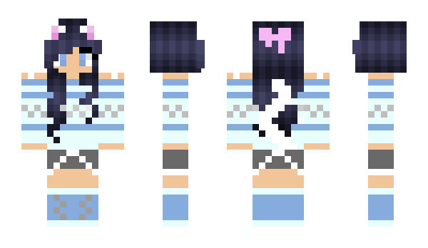 Minecraft skin KittyNinjaGirl