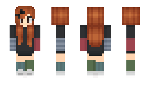 Minecraft skin Xabrina