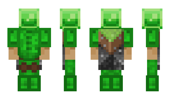 Minecraft skin SlimeDagger21