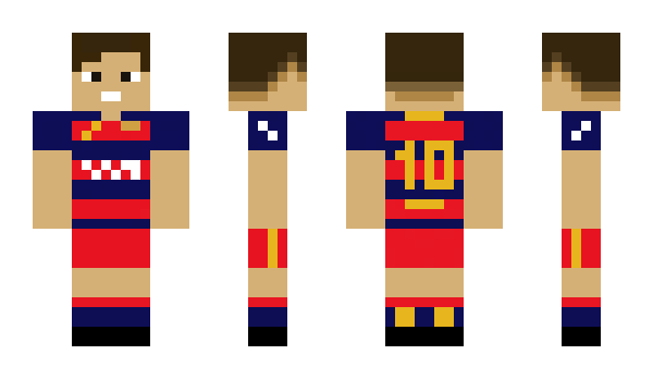 Minecraft skin LuisMessi