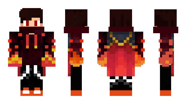 Minecraft skin Cuzimflame_