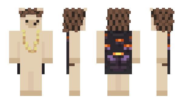 Minecraft скін по ніку AxollyLovesOda