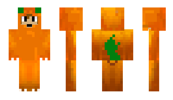 Minecraft skin Dies_das_Orange