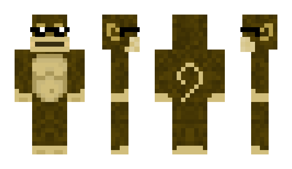 Minecraft skin Skryjek