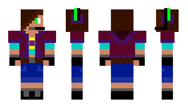 Minecraft skin AvSharpe