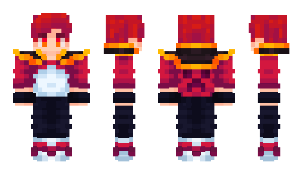 Minecraft skin SparkyBaka