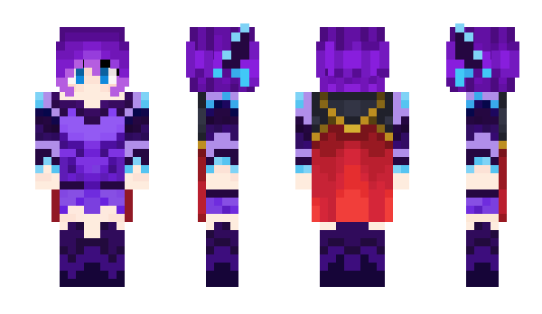 Minecraft skin Azeriya