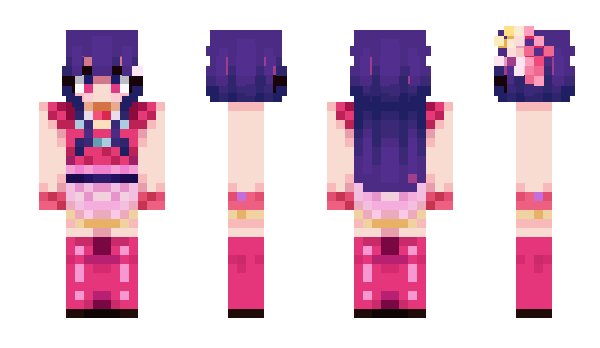 Minecraft скін по ніку LooksToTheMoon