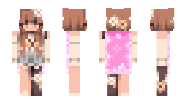 Minecraft skin LouiseTheCreator