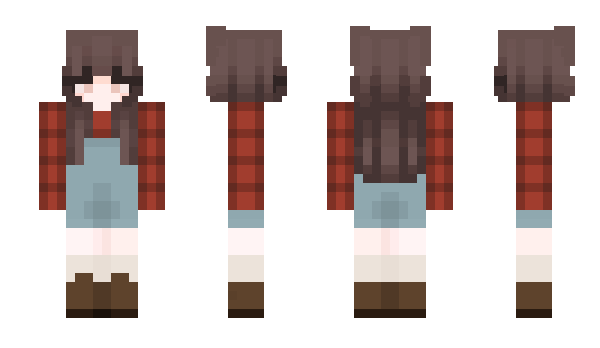 Minecraft skin Lavender_Bunnies