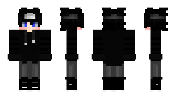 Minecraft skin GottSasukeUchiha