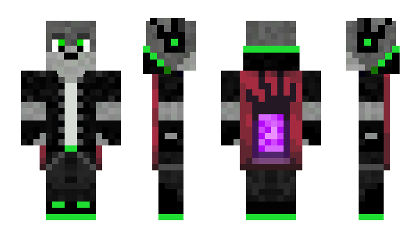 Minecraft skin ArkanikWolf