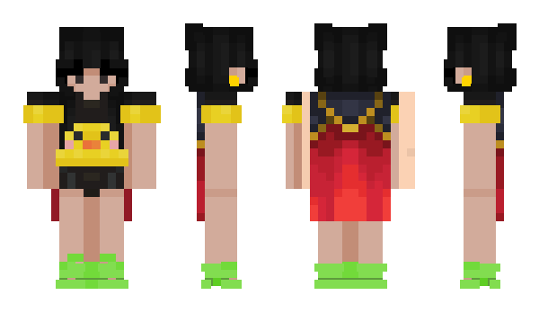 Minecraft skin panzona